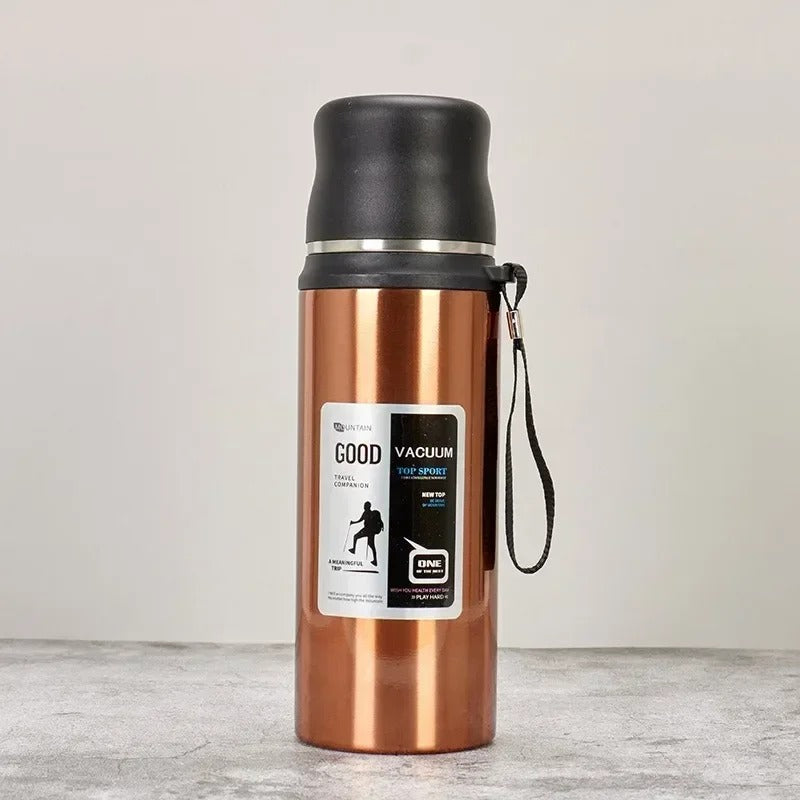 1000ml Hot Cold Thermos Tumbler Stainless Steel Coffee Cup Water Bottle Portable Travel Sports Kettle Vacuum Flasks