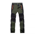 Thick Warm Fleece Hiking Pants Men Winter Waterproof Windproof Outdoor Soft Shell Rain Trousers Trekking Camping Ski Pants