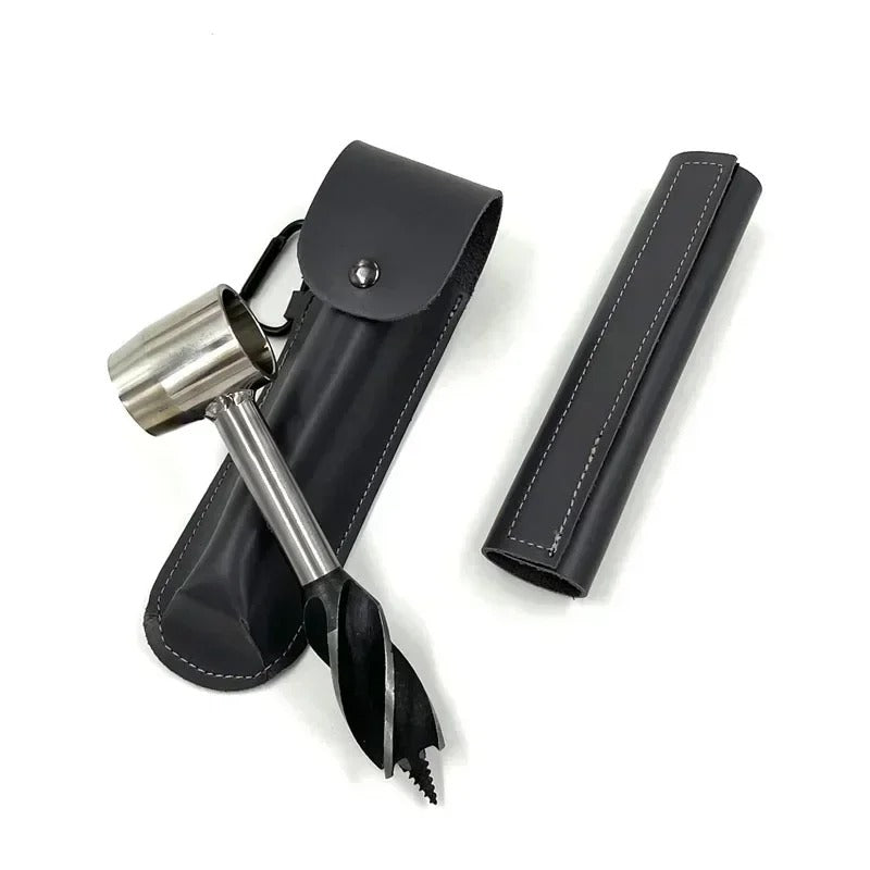 Auger Wrench Outdoor Survival Hand Drill Survival Gear Tool Sports Jungle Crafts Camping Bushcraft Accessories