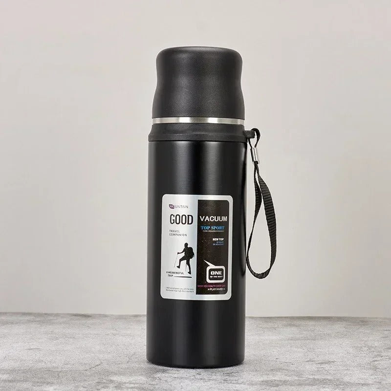1000ml Hot Cold Thermos Tumbler Stainless Steel Coffee Cup Water Bottle Portable Travel Sports Kettle Vacuum Flasks