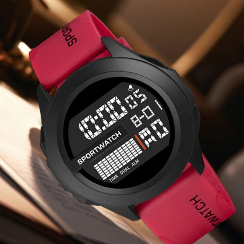 Sport Watch for Men Military Digital Watch Stopwatch Luminous Date Week Waterproof Men's Clock Electronic Wristwatch