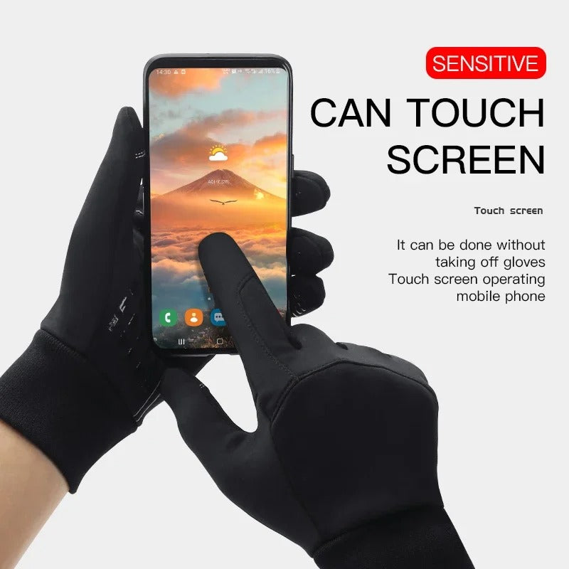 Warm Gloves Winter Outdoor Sports Running Touch Screen Gym Fitness Full Finger Gloves for Men and Women Knitted Magic Gloves