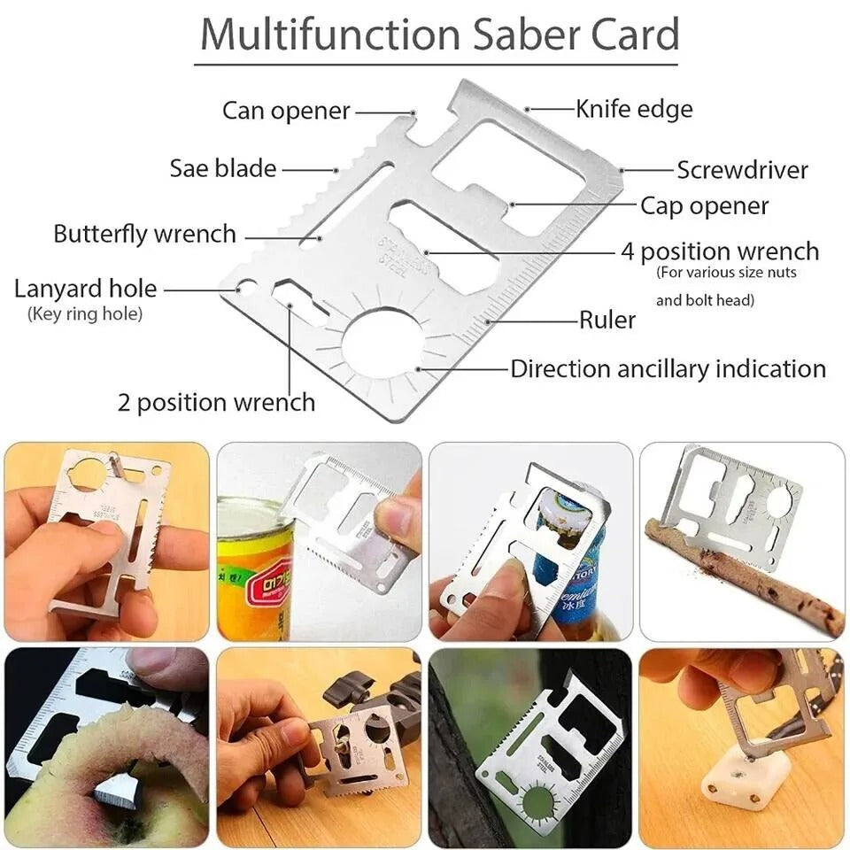 Professional Car Survival Camping Hiking First Aid Kit Emergency Gear Outdoor SOS Wilderness Adventure