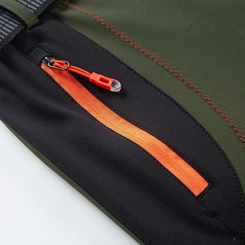 Thick Warm Fleece Hiking Pants Men Winter Waterproof Windproof Outdoor Soft Shell Rain Trousers Trekking Camping Ski Pants