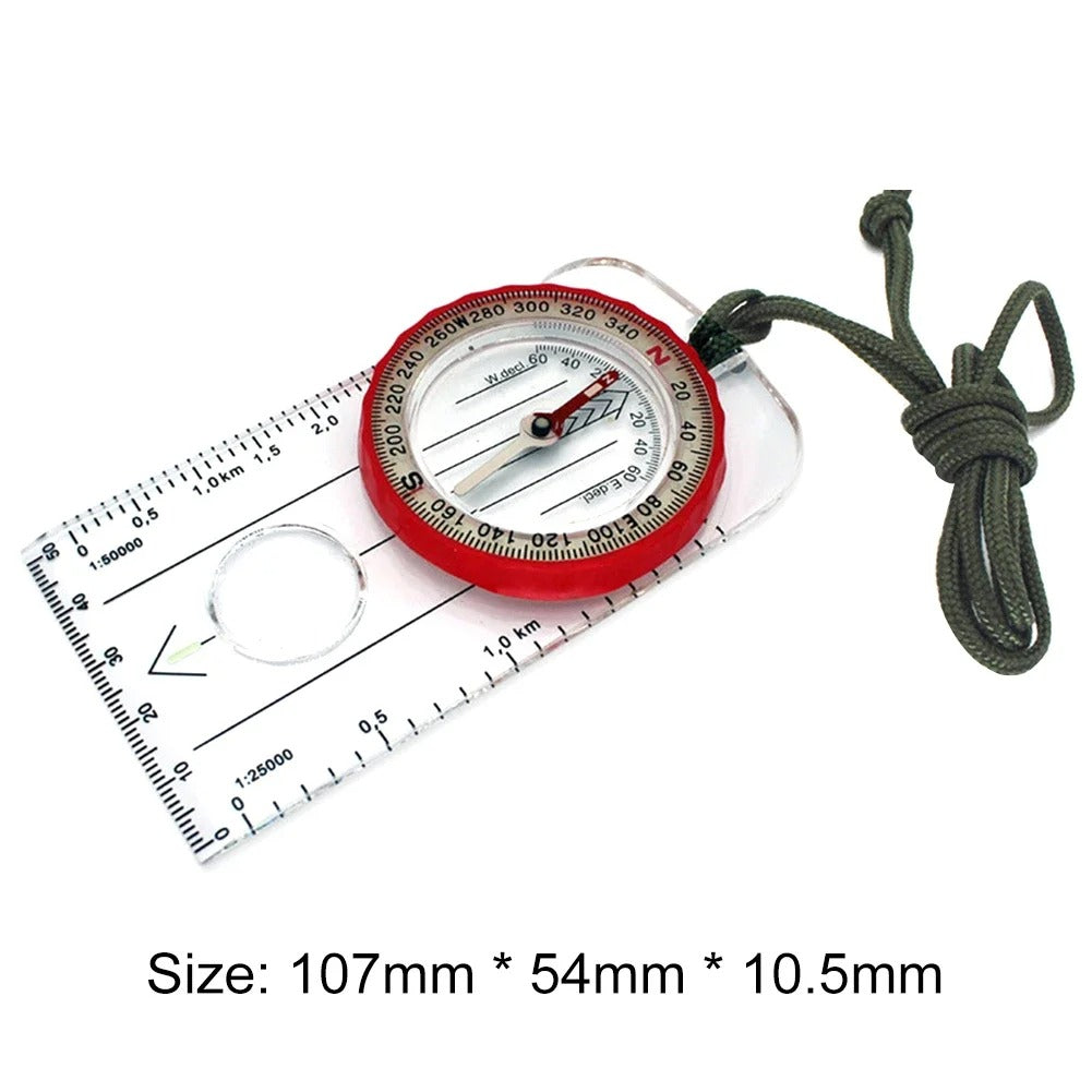 Travel Tools Multifunctional for Climbing Biking Exploring Luminous Adventure Warehouse Compass High Accuracy Waterproof Compass