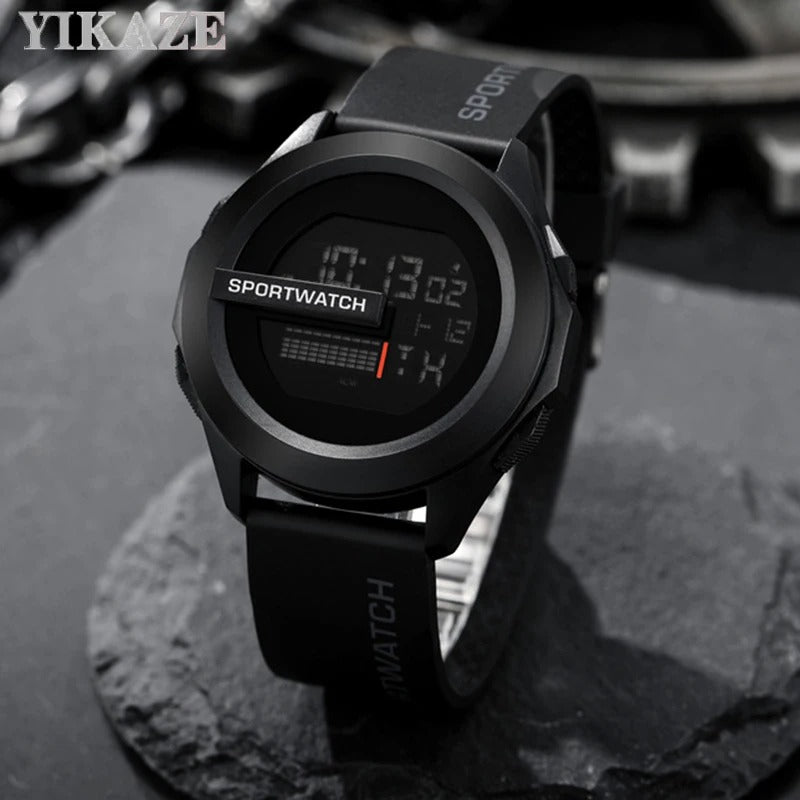 Sport Watch for Men Military Digital Watch Stopwatch Luminous Date Week Waterproof Men's Clock Electronic Wristwatch