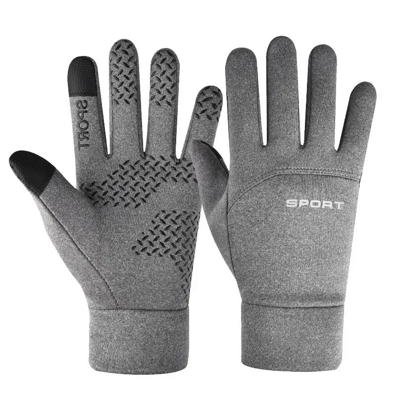Warm Gloves Winter Outdoor Sports Running Touch Screen Gym Fitness Full Finger Gloves for Men and Women Knitted Magic Gloves