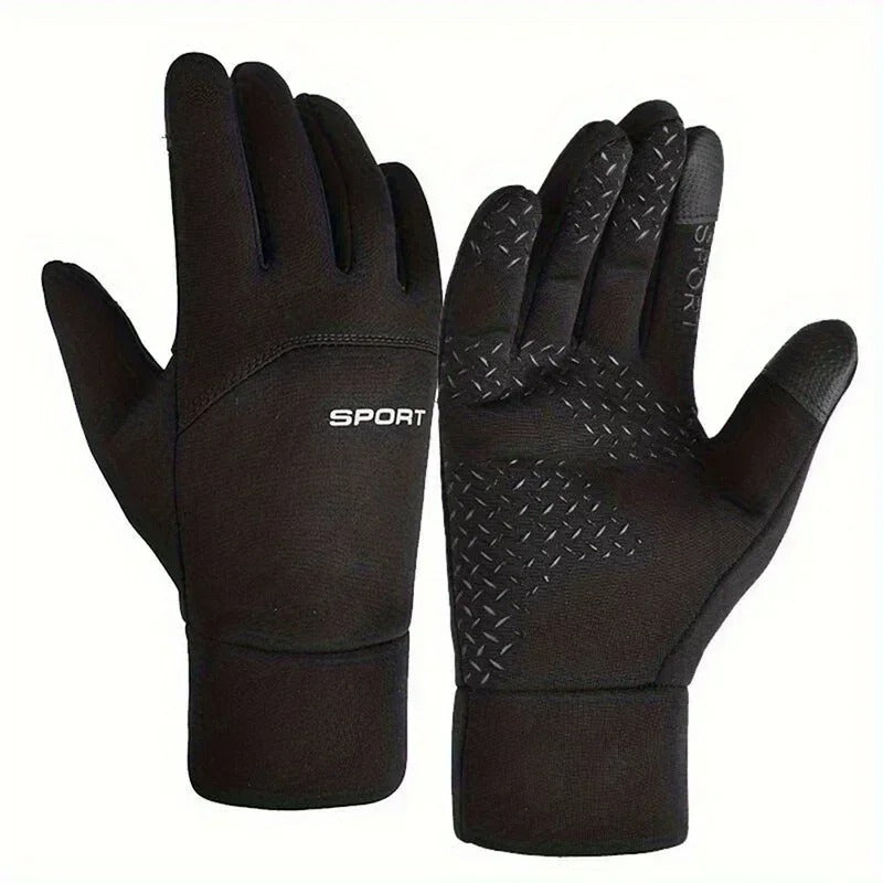 Warm Gloves Winter Outdoor Sports Running Touch Screen Gym Fitness Full Finger Gloves for Men and Women Knitted Magic Gloves