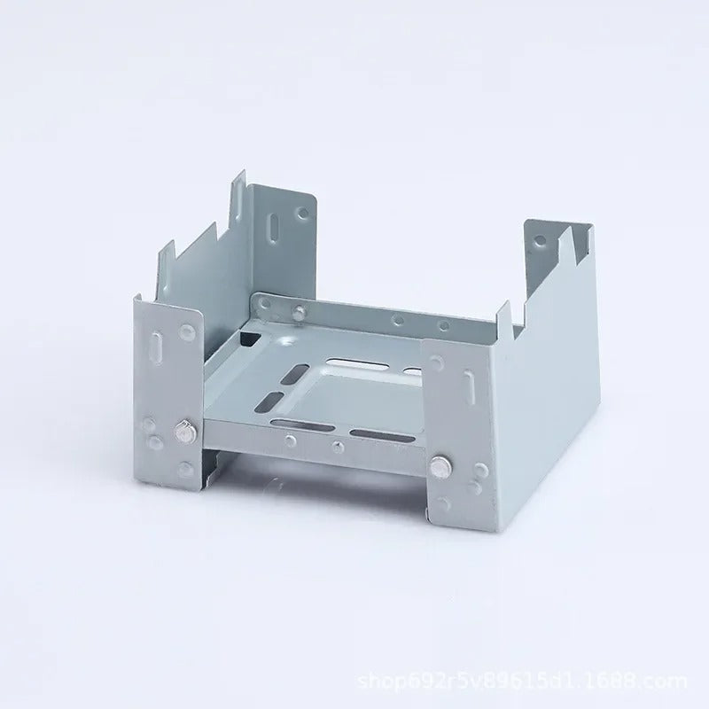 Portable Camping Alcohol Stove Burner Solid Alcohol Fuel Folding Stove Outdoor Mini Spirit Cooking Cookout Picnic BBQ Wax Stove