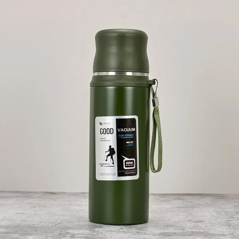 1000ml Hot Cold Thermos Tumbler Stainless Steel Coffee Cup Water Bottle Portable Travel Sports Kettle Vacuum Flasks