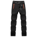 Women Winter Fleece Pants Warm Waterproof Hiking Pants Outdoor Camping Climbing Skiing Soft Shell Windproof Rain Trousers